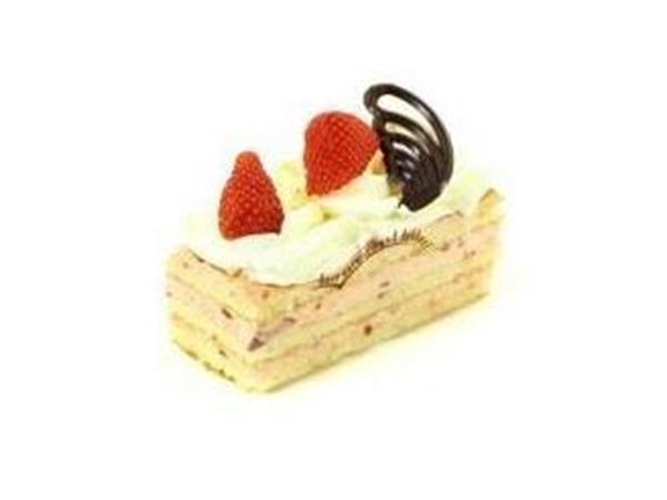 Aardbeien Slagroomcake