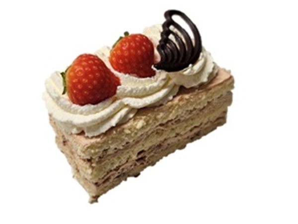 Aardbeien Slagroomcake